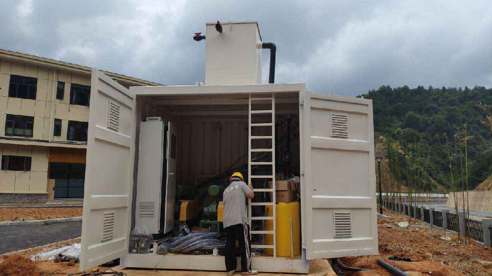 150噸每天，高速服務(wù)區污水處理設備